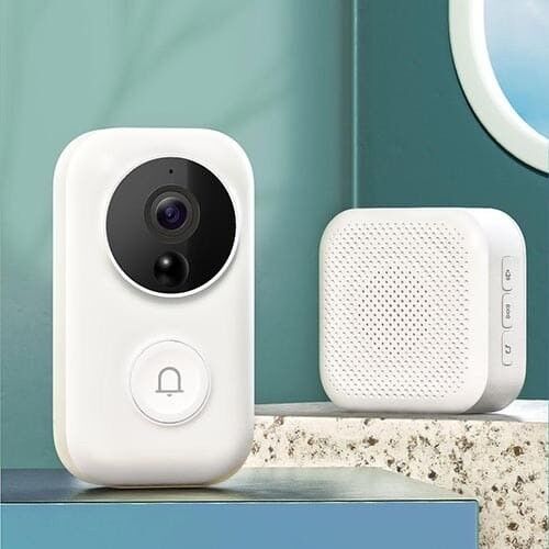 Интеллектуальный видеодомофон с динамиком Ding Zero Intelligent Video Doorbell C5 FJ06MLTZ (White) - 3