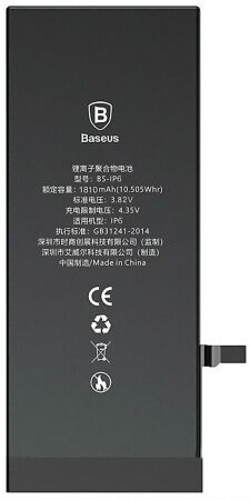 Аккумуляторная батарея BASEUS for iphone6, 1810 мА⋅ч - 1