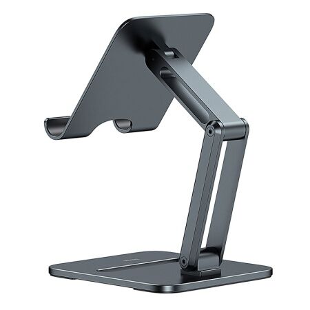 Настольная подставка BASEUS Biaxial Foldable Metal Stand (for Tablets), серый - 6
