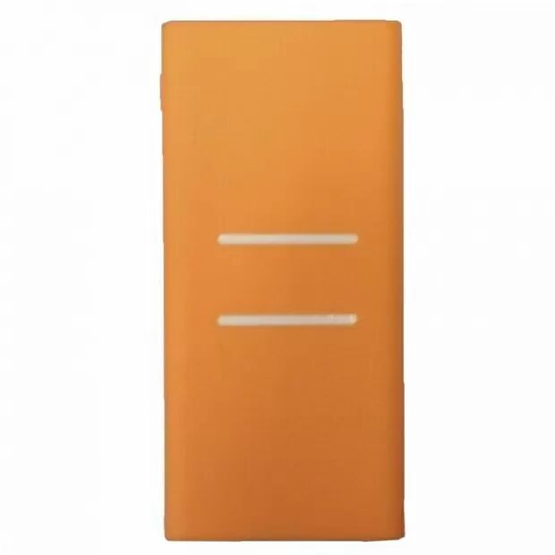 Силиконовый чехол для Xiaomi Mi Power Bank 2C 20000 mAh (Orange/Оранжевый) - 5