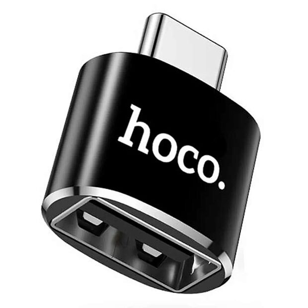 Переходник Hoco UA5 TypeC - Usb черный 