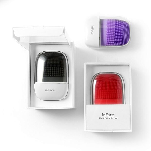 Аппарат для ультразвуковой чистки лица inFace Electronic Sonic Beauty   Upgrade  (Purple) : отзывы и обзоры - 3