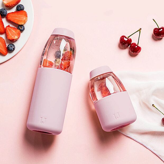 Xiaomi Jordan Judy Fruit Tea Cup 260 ml. (Pink) - 2