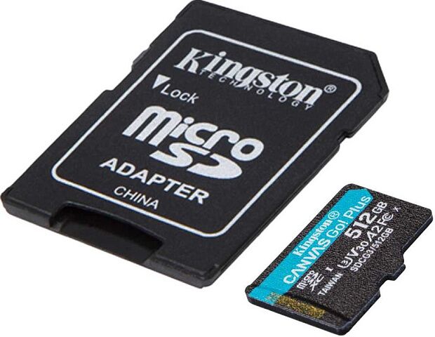Карта памяти microSDXC Canvas Go Plus (512 Гб, UHS-I, U3, V30) (SDCG3/512GB) RU - 4