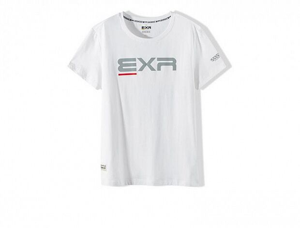 Футболка EXR Locomotive 55 Round Neck Short Sleeve T-Shirt (White/Белый) 