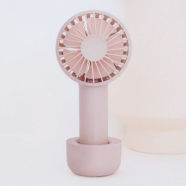 Портативный ручной вентилятор Solove N10 4500mAh, 3 скорости (Pink) - 3