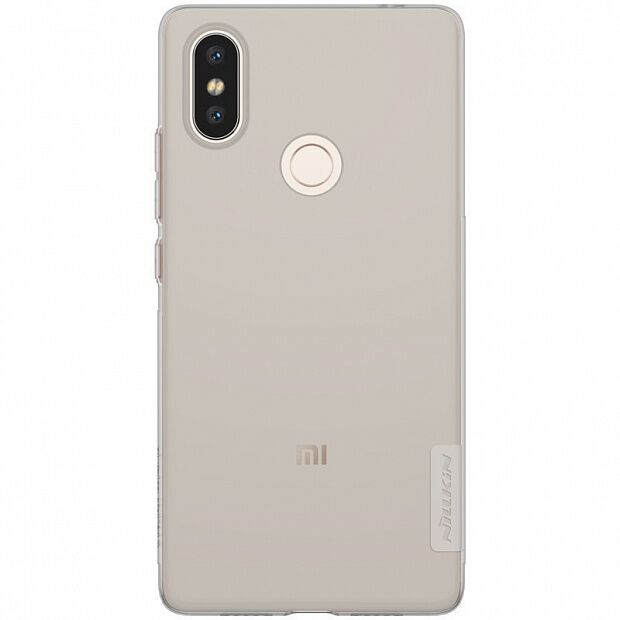 Силиконовый чехол для Xiaomi Mi 8 SE Nillkin TPU Case (Dark Grey/Серый) 