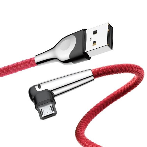 Кабель Baseus MVP Mobile Game Cable USB For Micro 1.5A 2m (Red/Красный) - 2