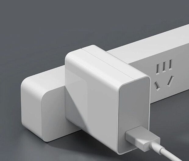 Зарядное устройство Xiaomi 65W USB Port Quick Charging MDY-11-EB (White) - 3