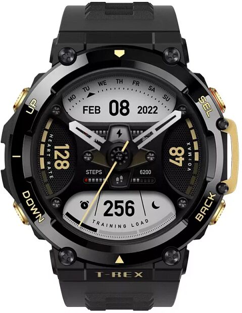Умные часы Amazfit T-Rex 2 Astro (EU) черно-золотые - 2