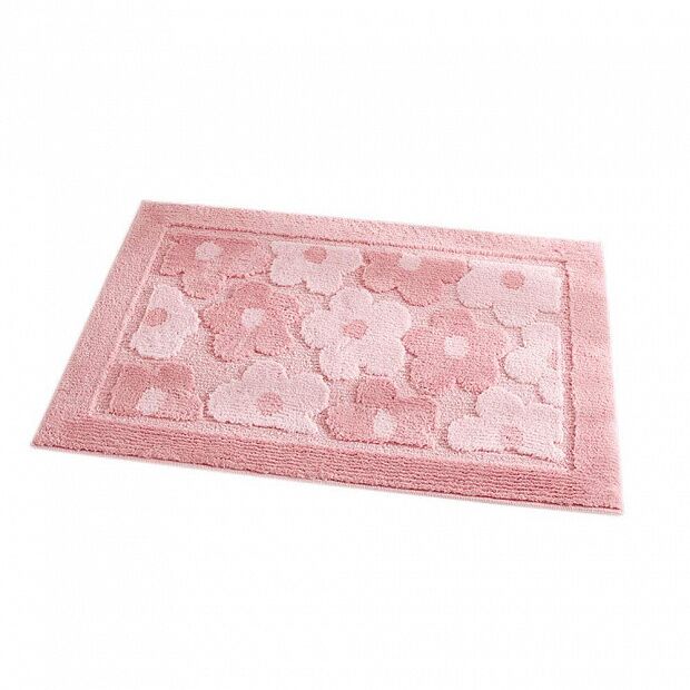 Коврик для ванной Xiaomi Carpet Floor Mat Bathroom 50*80cm (Pink/Розовый) 