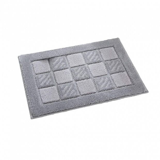 Коврик для ванной Xiaomi Carpet Floor Mat Bathroom 50*80cm (Grey/Серый) 