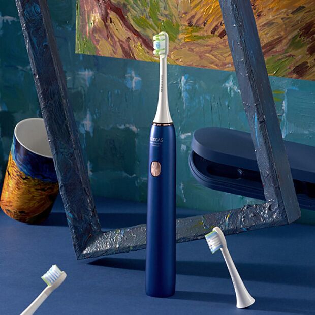 Электрическая зубная щетка Soocas X3U Van Gogh Museum Design RU (Синий) - 2