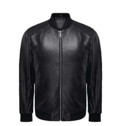 Мужская куртка Xiaomi CÉCILE Sheepskin Men Classic Leather Jacket (Black/Черный) 