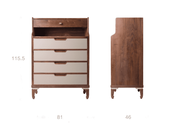 Комод Master Copper Master Jin Yun Tiancheng Chest Of Drawers (Brown/Коричневый) - 2