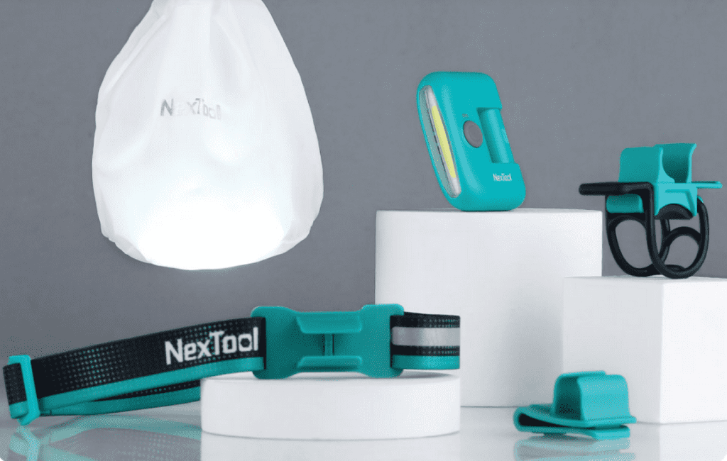 Состав комплекта налобного фонаря NexTool Multifunctional Head Lights 