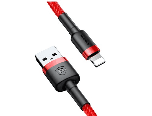 Внешний вид разъемом кабеля Xiaomi Baseus Cafule Cable USB For Type-C 2A 2M