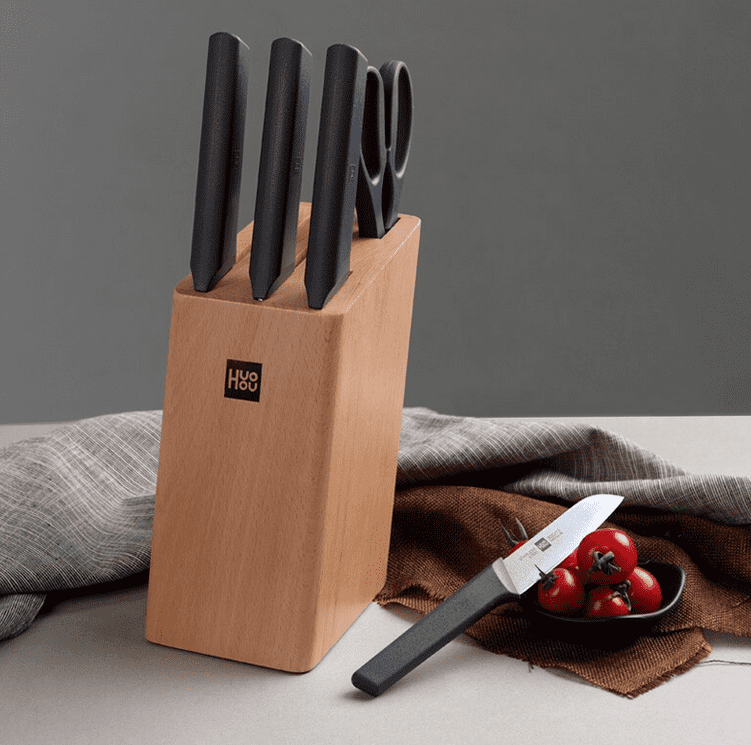 Дизайн набора HuoHou 6-Piece Kitchen Knife Set Lite HU0058 