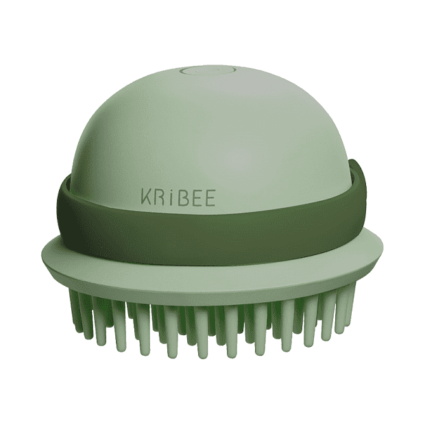 Расческа Xiaomi Okribee Electric Head Massage Brush (Green/Зеленый) 