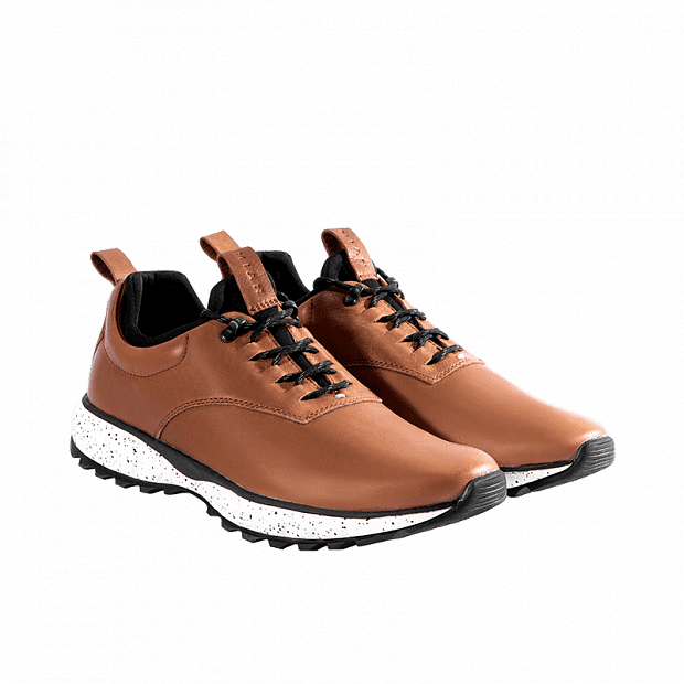 Кроссовки Qimian Cushioning Outdoor Casual Leather Men's Shoes 41 (Brown/Коричневый) 