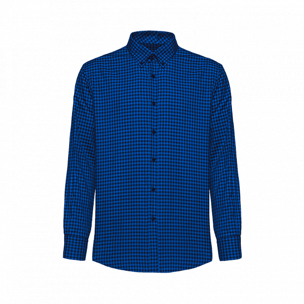 Рубашка с длинным рукавом Matchu Code Is Still Cashmere Shirt (Blue/Голубой) 