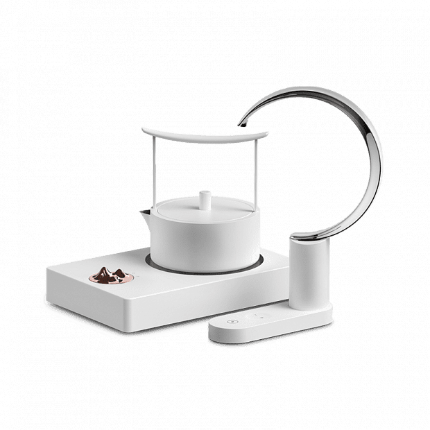 Чайный набор Three Boundary Sanjie Guanshan Electric Ceramics Cooking Tea Set (White/Белый) - 1