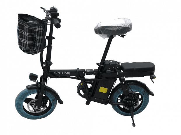 Электровелосипед Spetime E-Bike S6 Plus (Black) - 1